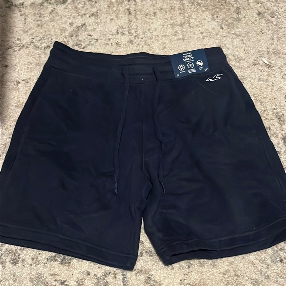 Hollister Men's Navy Blue Shorts